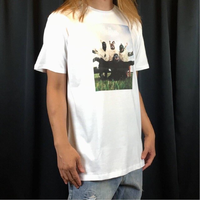 新品 ビートルズ PV着ぐるみ ジョン ポール ジョージ リンゴ Tシャツ メンズのトップス(Tシャツ/カットソー(半袖/袖なし))の商品写真
