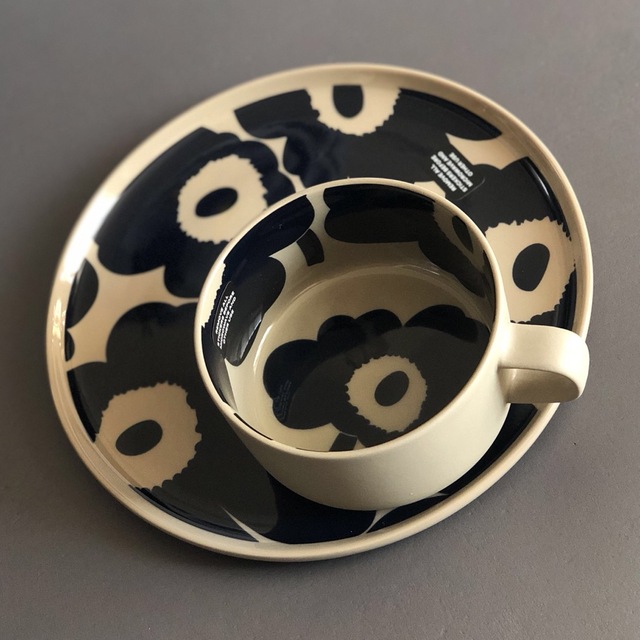 マリメッコ【marimekko】Unikko / teacup & plate 5