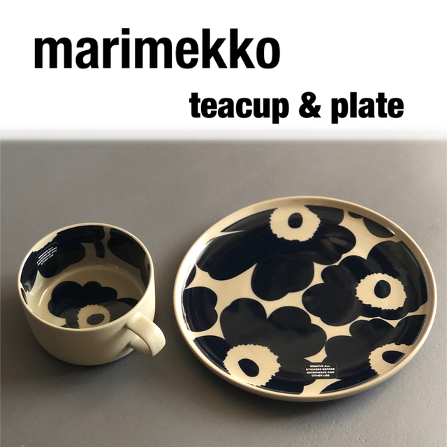 商品コードマリメッコ【marimekko】Unikko / teacup & plate