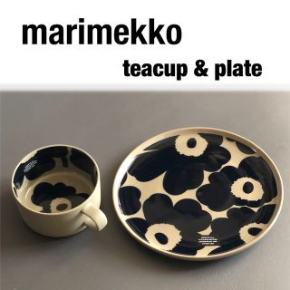 マリメッコ(marimekko)のマリメッコ【marimekko】Unikko / teacup & plate(食器)