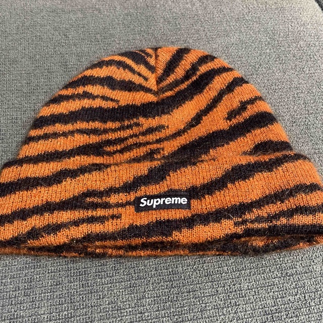 20FW20AWカラーSupreme Mohair Beanie tiger