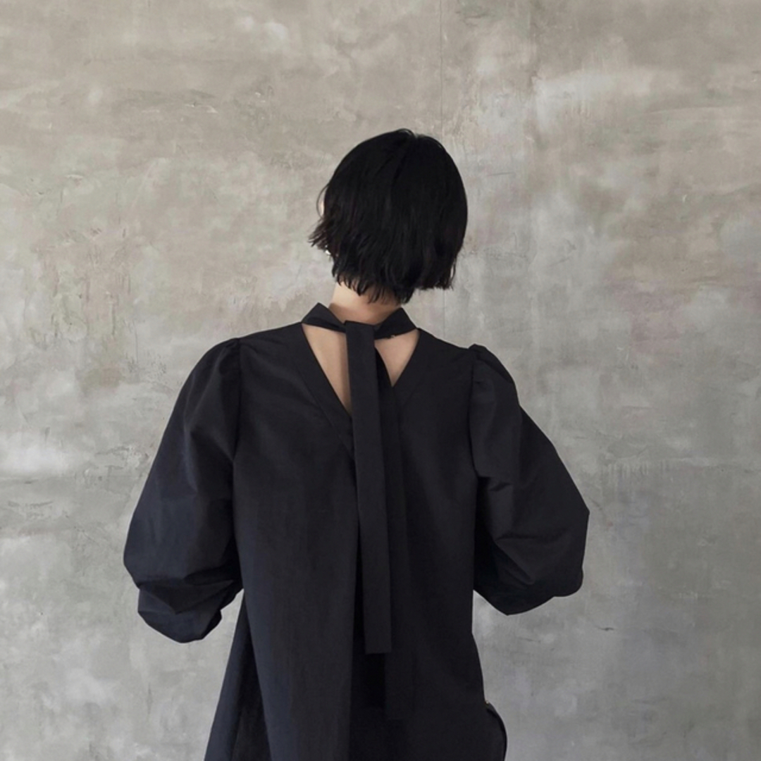 【新品タグ付】RIM.ARK Balloon sleeve tunic topsトップス