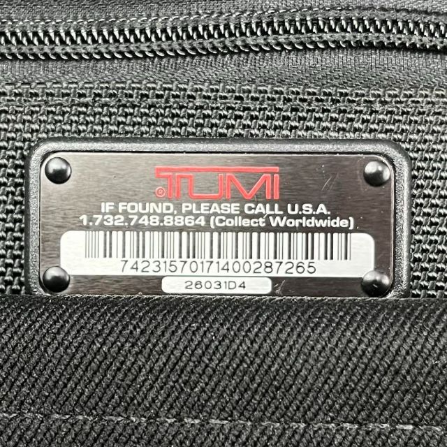 TUMI トゥミ 大容量 高性能 ビジネスバッグ レザーナイロン 2WAY