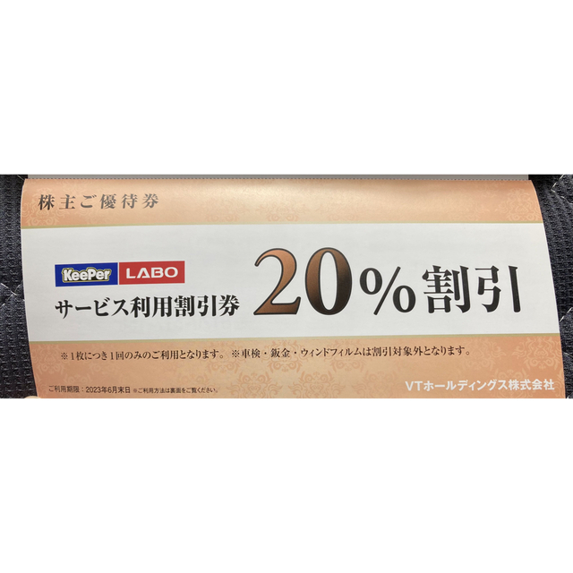 KeePer技研　20％割引券