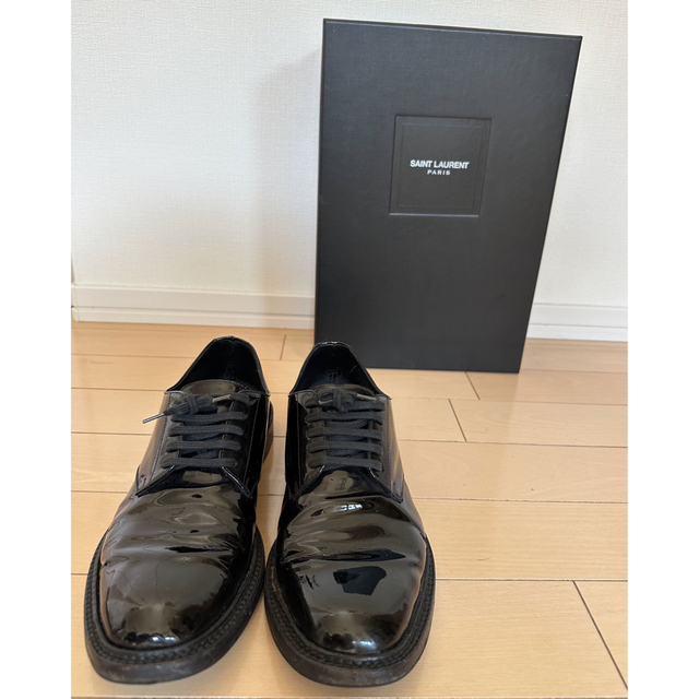 SAINT LAURENT パテントレザーシューズ | www.causus.be