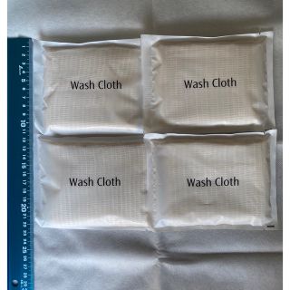 ディズニー(Disney)のディズニー アンバサダー アメニティ Wash Cloth 4個セット①(旅行用品)