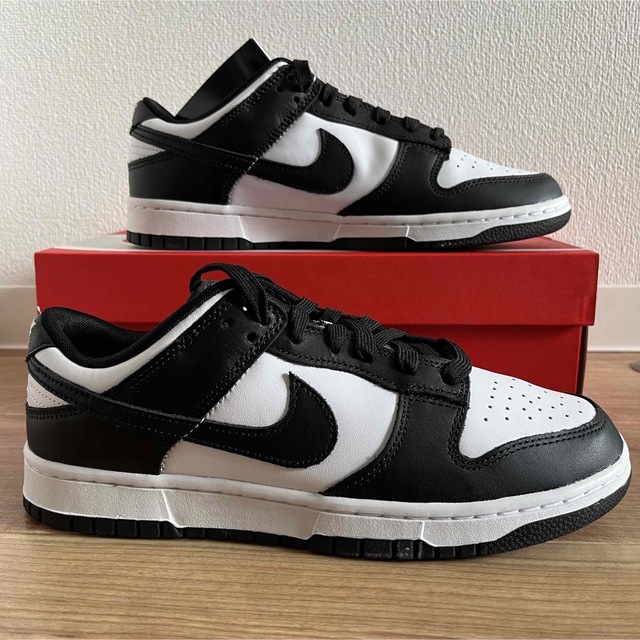 NIKE  DUNK ナイキダンクロー レトロ 27cm ホワイト/ブラック