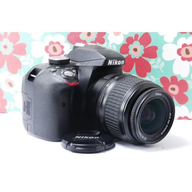 ❤️超高画質2416万画素❤Nikon D3300❤️スマホに送れる❤-