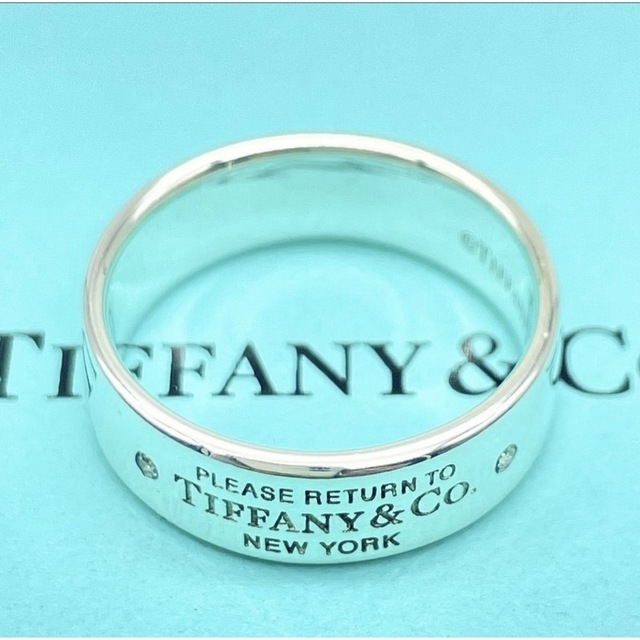 TIFFANY&Co. ダイヤモンド ナローリング