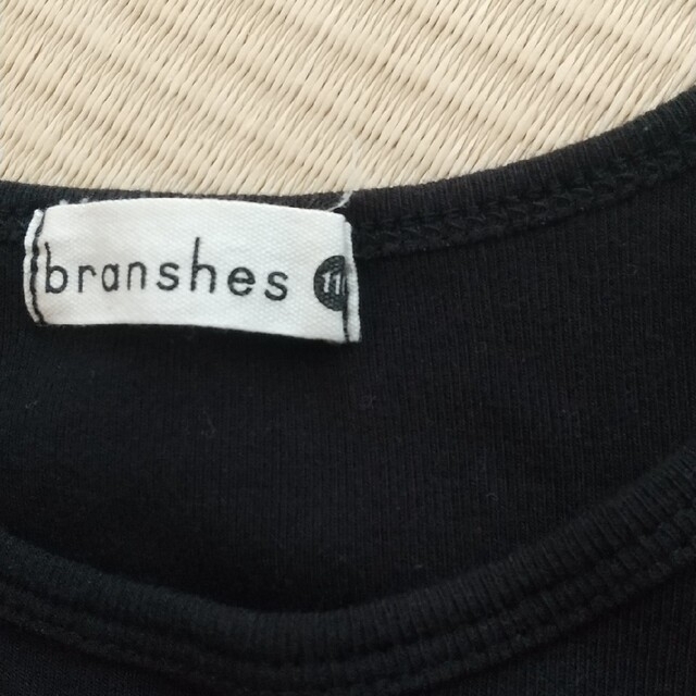 Branshes(ブランシェス)の110㎝  カットソー キッズ/ベビー/マタニティのキッズ服女の子用(90cm~)(Tシャツ/カットソー)の商品写真