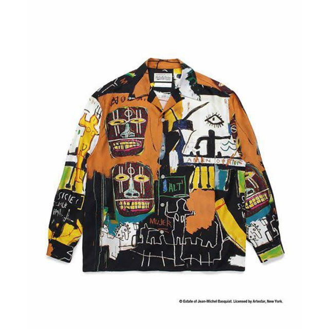 WACKO MARIA×バスキア アロハシャツ L 上品 noxcapital.de