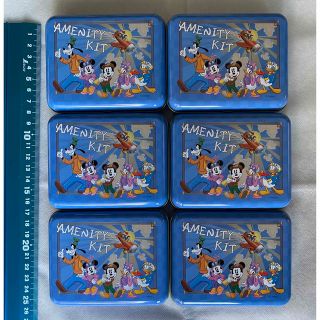 ディズニー(Disney)のディズニー アンバサダー アメニティ缶 6個セット(旅行用品)