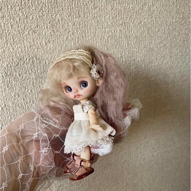 ストロベリー8℃🍓 プチブライス&キューポッシュ カスタム作品 ストロベリー8℃🍓 プチブライス&キューポッシュ カスタム作品