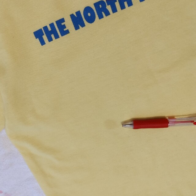 THE NORTH FACE(ザノースフェイス)のノースフェイス　ロングTシャツ　110 イエロー キッズ/ベビー/マタニティのキッズ服男の子用(90cm~)(Tシャツ/カットソー)の商品写真