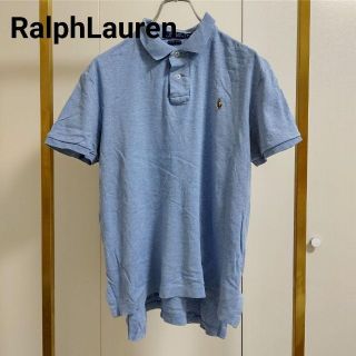 ポロラルフローレン(POLO RALPH LAUREN)のRalphLauren/ラルフローレン/M/パステルブルーポロシャツ(ポロシャツ)