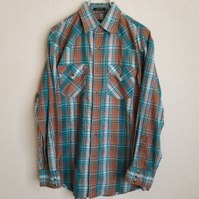 PENDLETON(ペンドルトン)の古着PENDLETON　ペンドルトン コットン　ウエスタンシャツ　M(XL～) メンズのトップス(シャツ)の商品写真