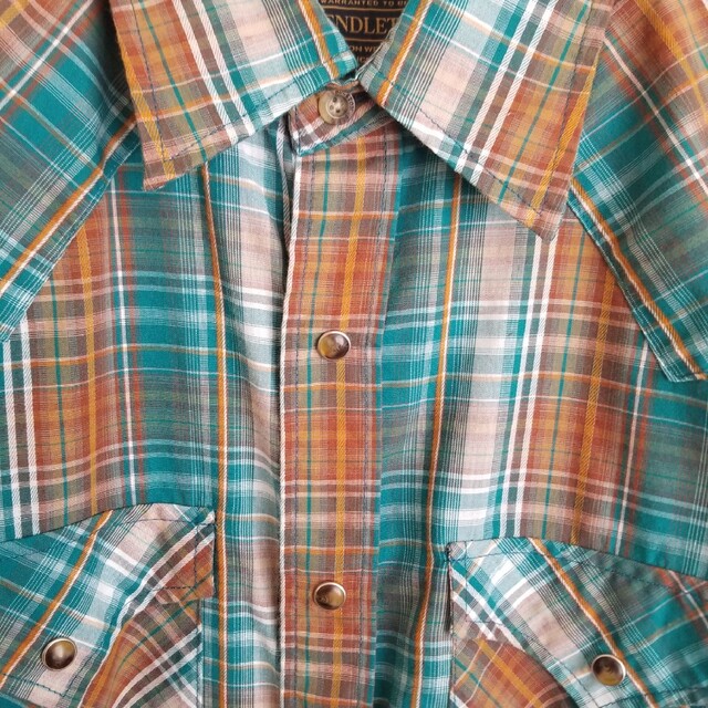 PENDLETON(ペンドルトン)の古着PENDLETON　ペンドルトン コットン　ウエスタンシャツ　M(XL～) メンズのトップス(シャツ)の商品写真