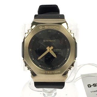カシオ(CASIO)の▽▽CASIO G-SHOCK GM-S2100GB ブラック x ゴールド(腕時計)