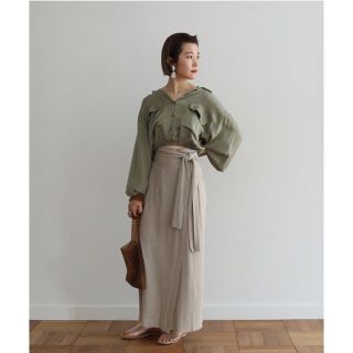 トゥデイフル(TODAYFUL)の【新品未使用】TODAYFUL Vintageクロップドシャツ(シャツ/ブラウス(長袖/七分))