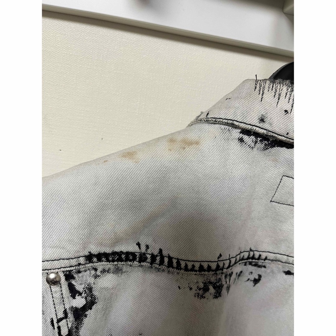 希少 saint laurent デニムベスト 16ss エディ期 サンローラン お洒落