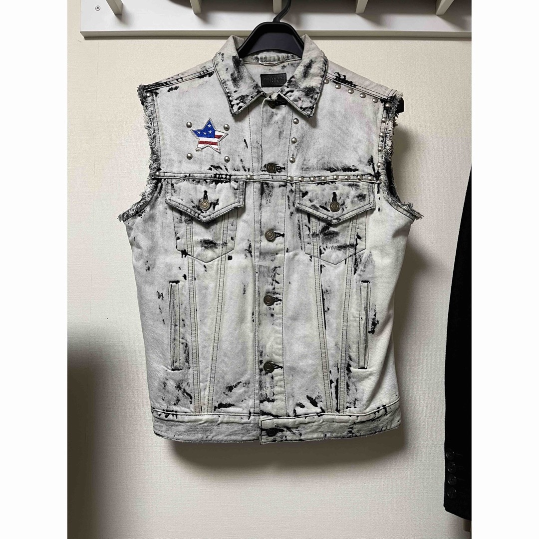 saint laurent デニムベスト 16ss エディ期 サンローラン | bjland.ws
