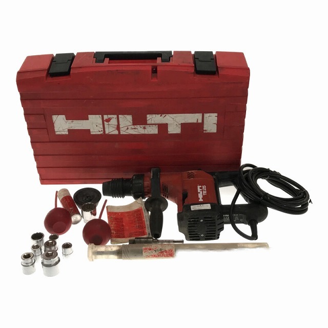 ☆品☆HILTI ヒルティ ロータリーハンマードリル TE25 ビット/ビットソケット/ソケット付き ハンマドリル SDSプラスシャンク 67819