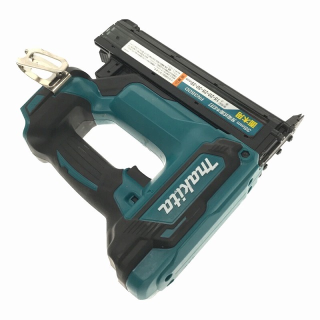 自動車/バイク☆比較的綺麗です☆makita マキタ 18V 35mm 充電式 面木釘打 FN350DZ(本体のみ) フィニッシュネイラ 68675