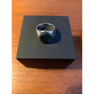 トムウッド(TOM WOOD)のTomwood ring Green Marble(リング(指輪))