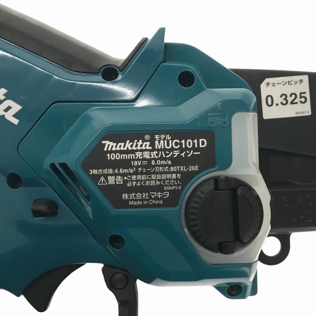 Makita(マキタ)の☆未使用品☆ makita マキタ 18V 充電式ハンディソー MUC101DRG バッテリー1個(BL1860B)付き 充電器(DC18RF)付き 68690 自動車/バイクのバイク(工具)の商品写真