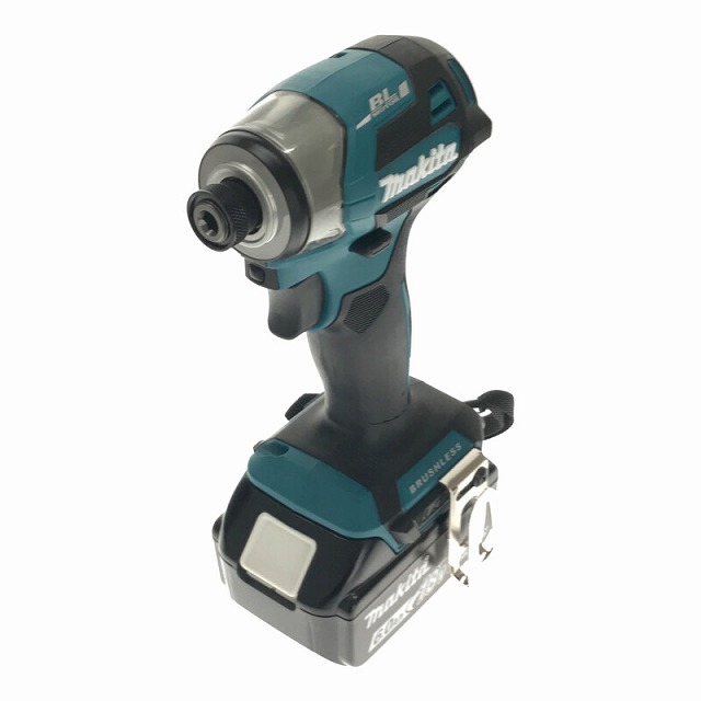 Makita(マキタ)の☆未使用 最新型☆makita マキタ 18V 充電式インパクトドライバ TD173DX 青/ブルー バッテリー2個(18V 6.0Ah) ケース付 68788 自動車/バイクのバイク(工具)の商品写真