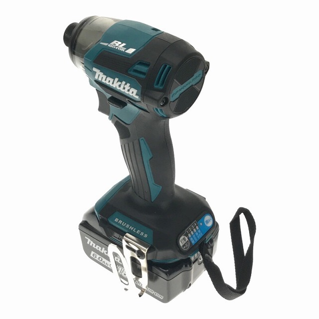 Makita(マキタ)の☆未使用 最新型☆makita マキタ 18V 充電式インパクトドライバ TD173DX 青/ブルー バッテリー2個(18V 6.0Ah) ケース付 68788 自動車/バイクのバイク(工具)の商品写真