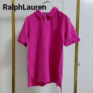 ポロラルフローレン(POLO RALPH LAUREN)のRalphLauren/ラルフローレン/M/ピンクポロシャツ(ポロシャツ)