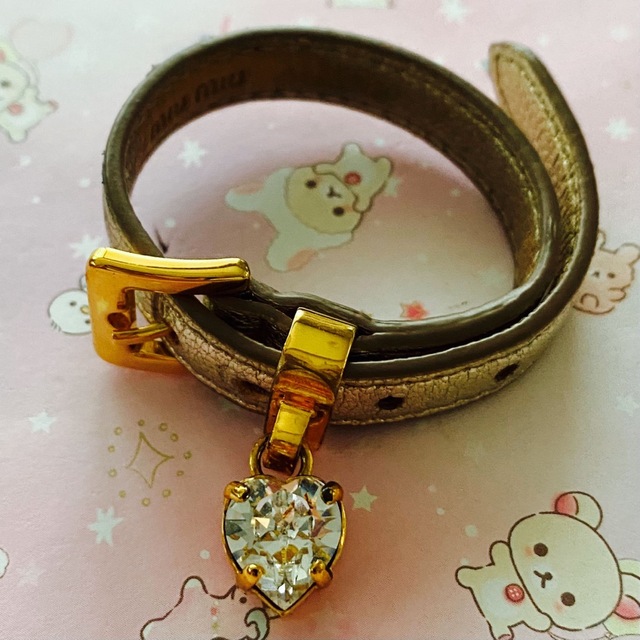 miumiu(ミュウミュウ)のブレスレット レディースのアクセサリー(ブレスレット/バングル)の商品写真