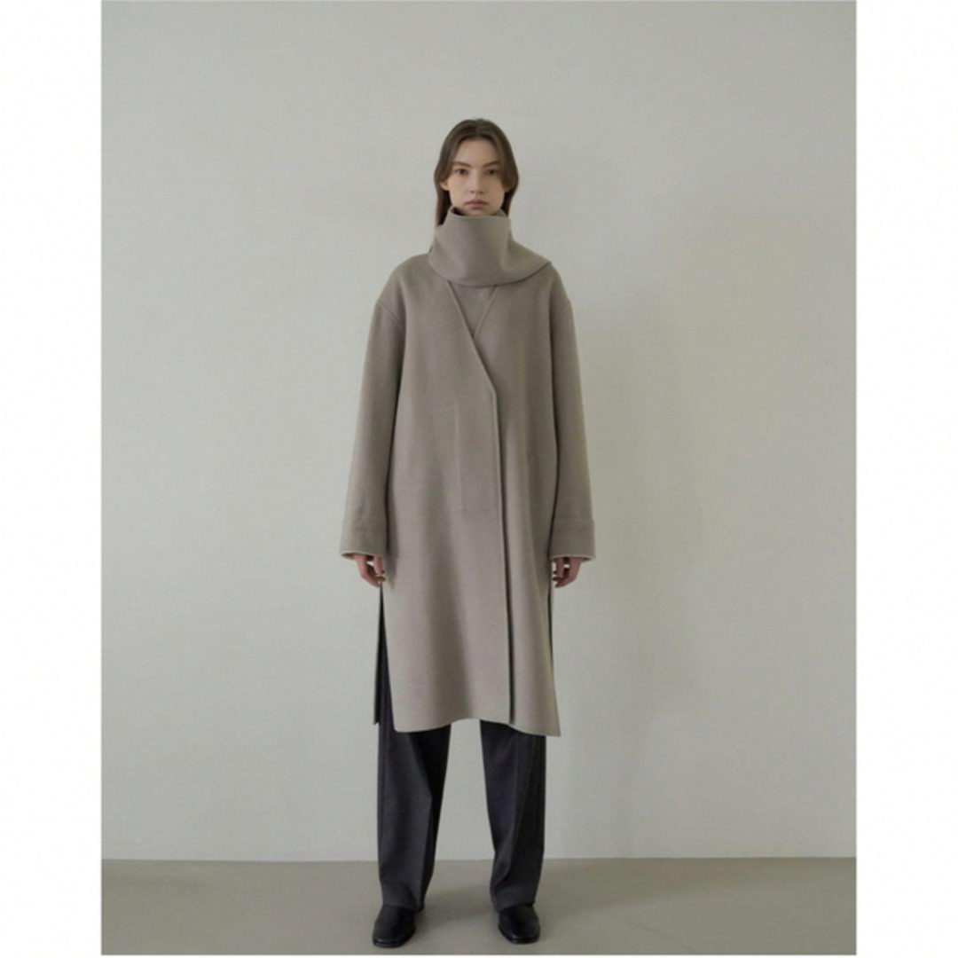 Na.e No-Collar Muffler Coat  naeマフラーコート