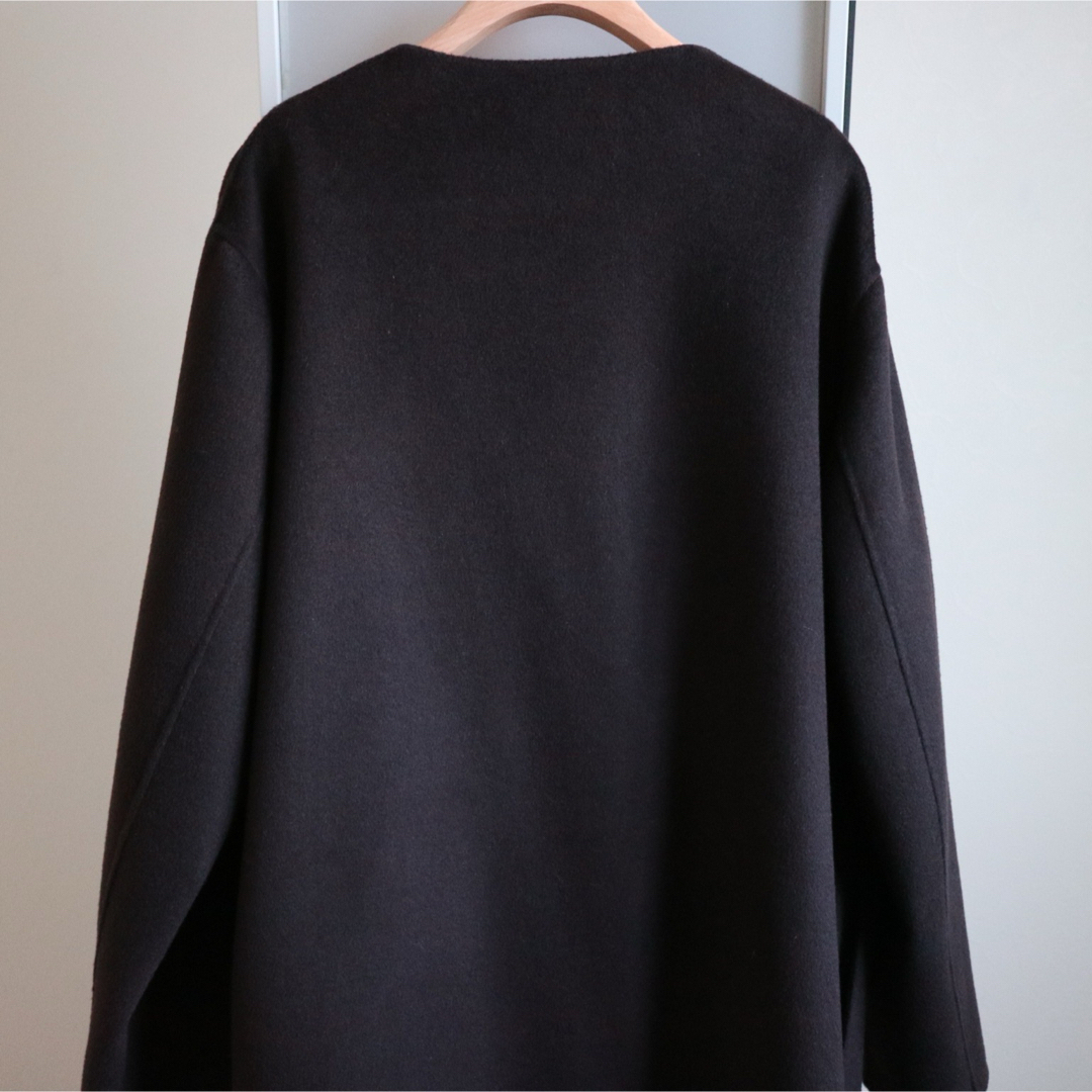 Nae na.e No-Collar Muffler Coat ナエ コートの通販 by non's Nae na.e No-Collar Muffler Coat ナエ コートの通販 by non's