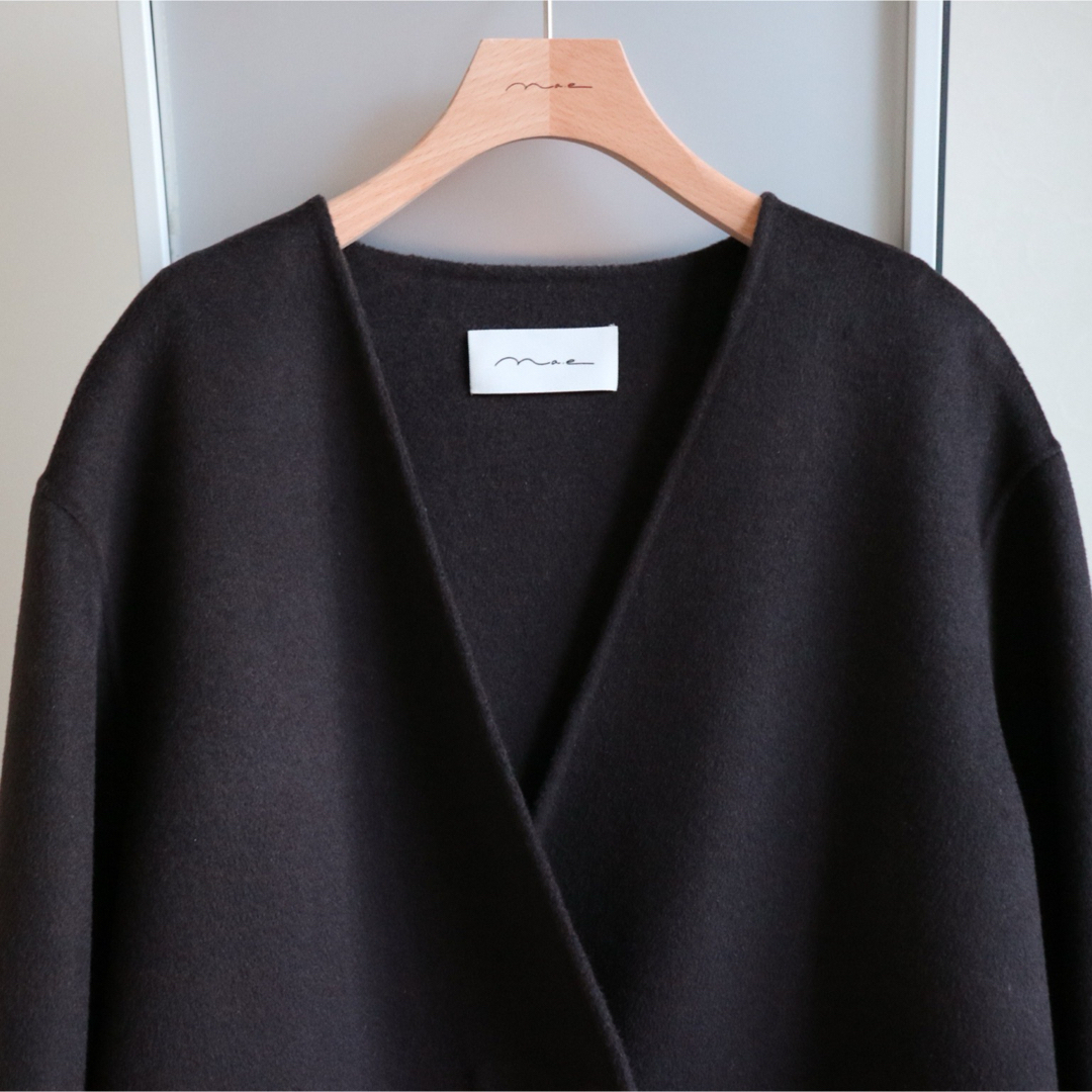 Nae na.e No-Collar Muffler Coat ナエ コートの通販 by non's Nae na.e No-Collar Muffler Coat ナエ コートの通販 by non's