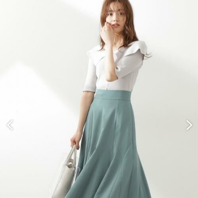 PROPORTION BODY DRESSING(プロポーションボディドレッシング)のフレアスカート レディースのスカート(ひざ丈スカート)の商品写真