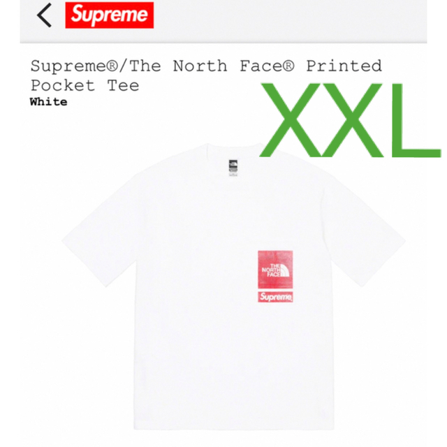 SupremeThe North Face Printed Pocket Tee - Tシャツ/カットソー(半袖 ...