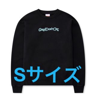 ガールズドントクライ(Girls Don't Cry)のgirl's don't cry Angel Crewneck 黒 S(スウェット)