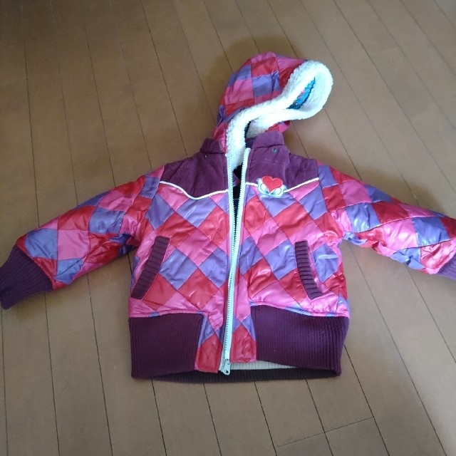 ブーフーウー　リバーシブルジャケット キッズ/ベビー/マタニティのキッズ服女の子用(90cm~)(ジャケット/上着)の商品写真