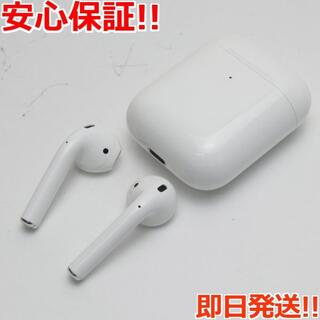 アップル(Apple)の美品 Airpods 第2世代 ホワイト (ヘッドフォン/イヤフォン)
