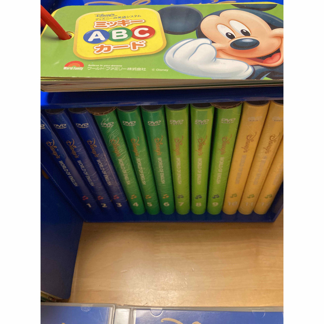未開封 Disney World of English ディズニー 英語 子供 絵本・児童書