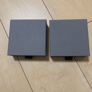 ヨンドシー(4℃)の4°CHOMME+ ピアス用ボックス　2個セット(その他)