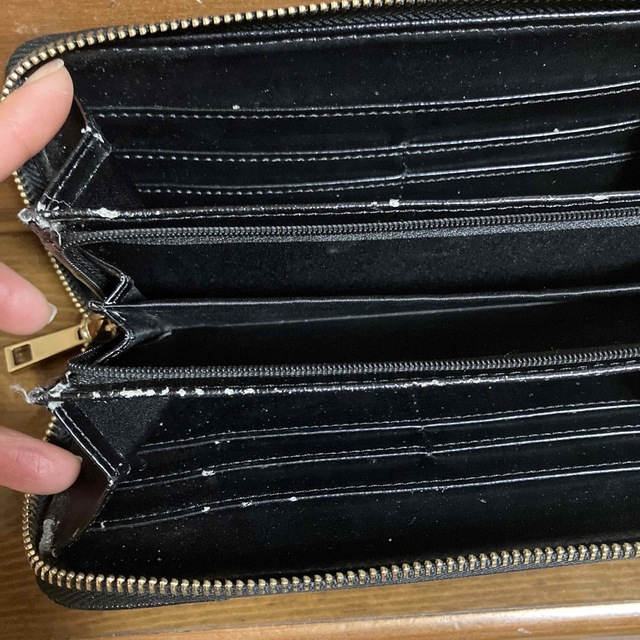 長財布　黒 レディースのファッション小物(財布)の商品写真
