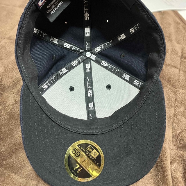 NEW ERA(ニューエラー)のニューエラ　キャップ　ネイビー　59fifty  美品！ メンズの帽子(キャップ)の商品写真