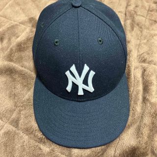 ニューエラー(NEW ERA)のニューエラ　キャップ　ネイビー　59fifty  美品！(キャップ)