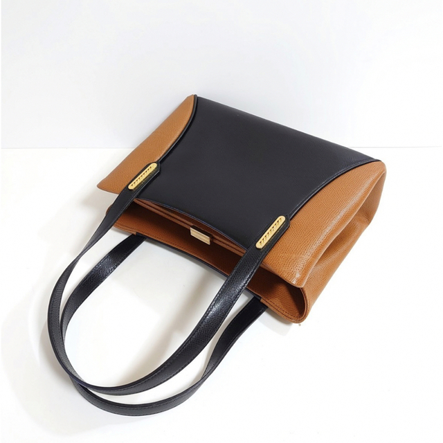 美品 MORABITO PARIS モラビト カーフレザー ハンドバッグ