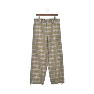 マルニ(Marni)のMARNI マルニ パンツ（その他） 48(L位) 黄x白x黒等(チェック) 【古着】【中古】(その他)