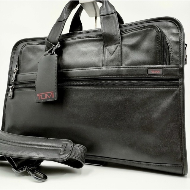 【極美品】TUMI ショルダーバッグ ビジネスバッグ ブラック A4 2way | フリマアプリ ラクマ