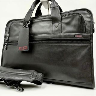 TUMI - 【極美品】TUMI ショルダーバッグ ビジネスバッグ ブラック A4